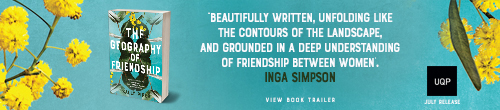 Image. Advertisement: The Geography of Friendship by Inga Simpson